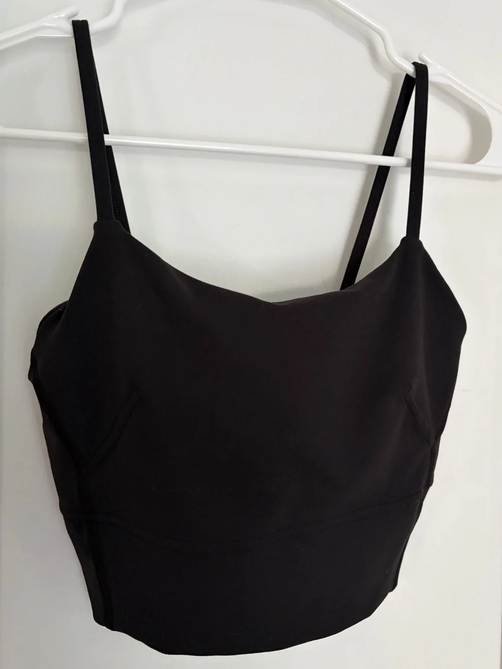 21. Size 2 LULULEMON Wunder Train Strappy Tank Top Black